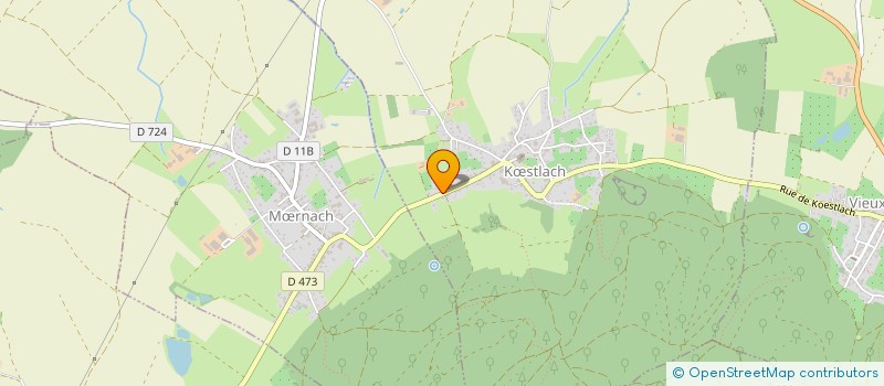 localisation de l'entreprise MONSIEUR CAMILLE MEYER  KSTLACH