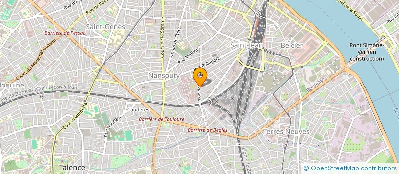 localisation de l'entreprise MONSIEUR CAMILLE MOENAERT  BORDEAUX