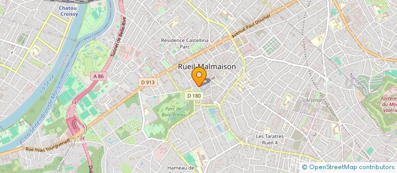localisation de l'entreprise MONSIEUR CAMILLE MOINE à RUEIL-MALMAISON