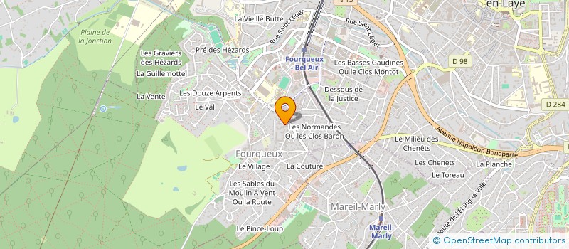 localisation de l'entreprise MONSIEUR CAMILLE NGUYEN  SAINT-GERMAIN-EN-LAYE