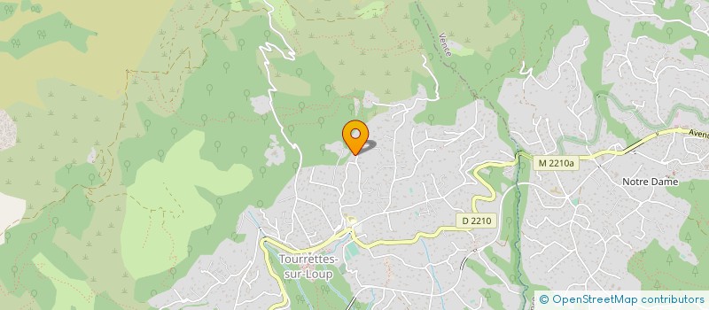 localisation de l'entreprise MONSIEUR CAMILLE OSTENG à TOURRETTES-SUR-LOUP