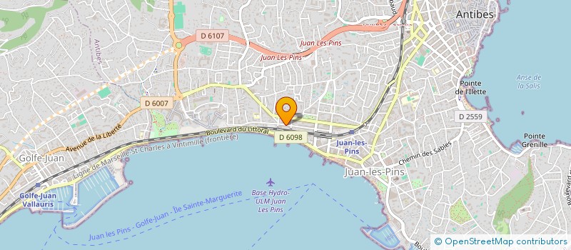localisation de l'entreprise MONSIEUR CAMILLE OTTONELLI à ANTIBES