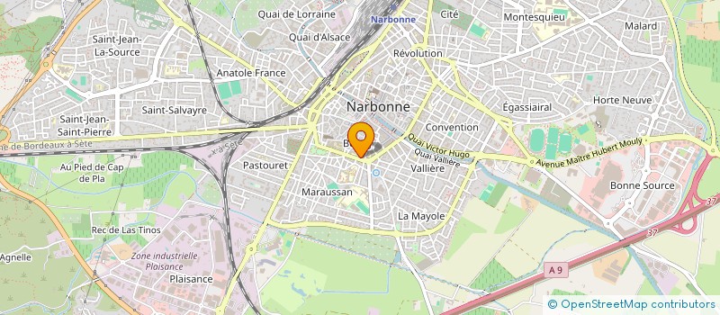 localisation de l'entreprise MONSIEUR CAMILLE PARA à NARBONNE