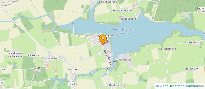 localisation de l'entreprise MONSIEUR CAMILLE PELE  JOUE-SUR-ERDRE