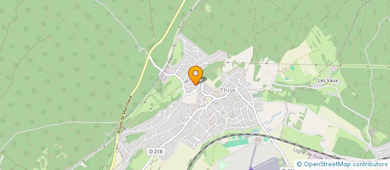 localisation de l'entreprise MONSIEUR CAMILLE PEQUIGNOT  THISE