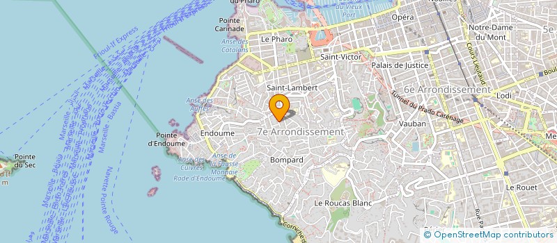localisation de l'entreprise MONSIEUR CAMILLE PERTUSOT à MARSEILLE