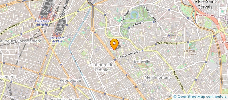 localisation de l'entreprise MONSIEUR CAMILLE PIERMONT  BONDY