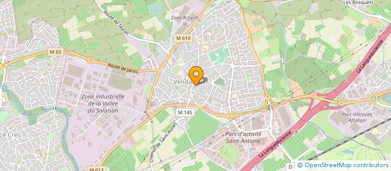 localisation de l'entreprise MONSIEUR CAMILLE PIGEAIRE à VENDARGUES