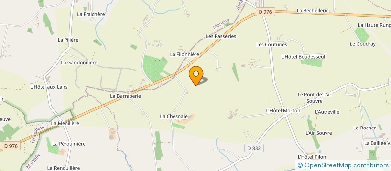 localisation de l'entreprise MONSIEUR CAMILLE PIQUET à SAINT-FRAIMBAULT