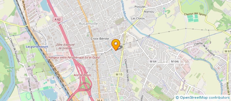 localisation de l'entreprise MONSIEUR CAMILLE PITOT à TOULOUSE