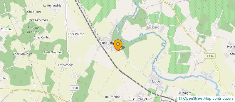 localisation de l'entreprise MONSIEUR CAMILLE PLAIZE  CLION