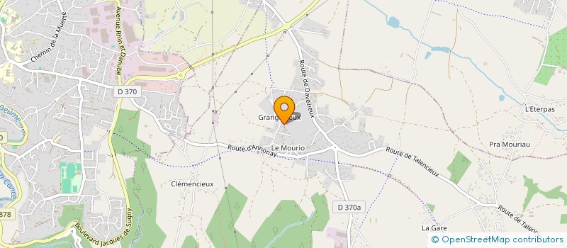 localisation de l'entreprise MONSIEUR CAMILLE POUIT à VERNOSC-LES-ANNONAY