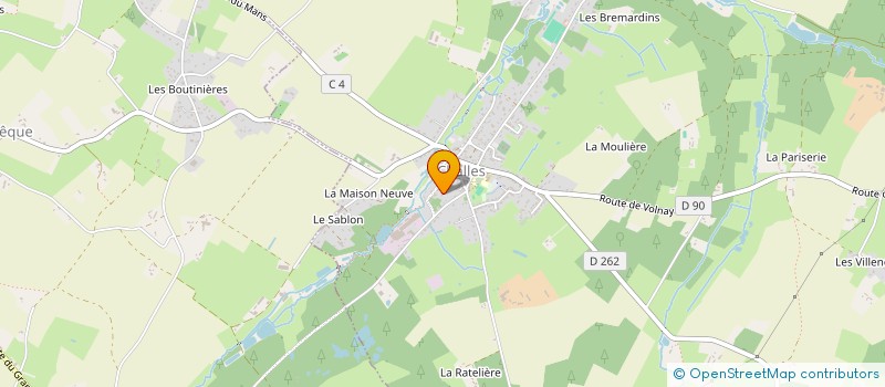 localisation de l'entreprise MONSIEUR CAMILLE POUSSE à CHALLES