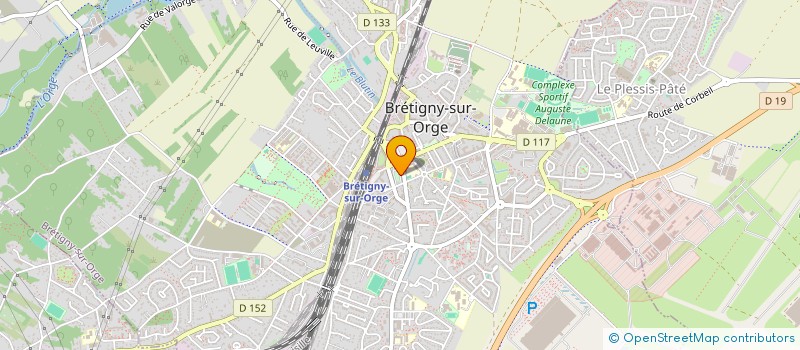 localisation de l'entreprise MONSIEUR CAMILLE RACLIN à BRETIGNY-SUR-ORGE