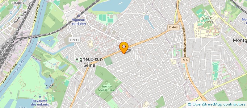 localisation de l'entreprise MONSIEUR CAMILLE RAPIN  BORDEAUX