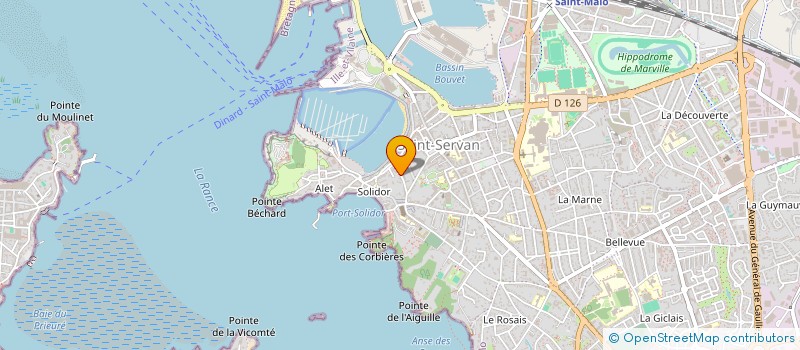 localisation de l'entreprise MONSIEUR CAMILLE RICHARD à SAINT-MALO