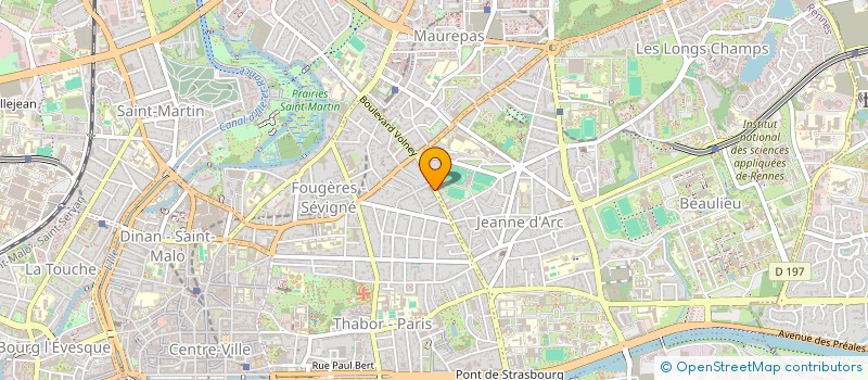 localisation de l'entreprise MONSIEUR CAMILLE RICHER  RENNES