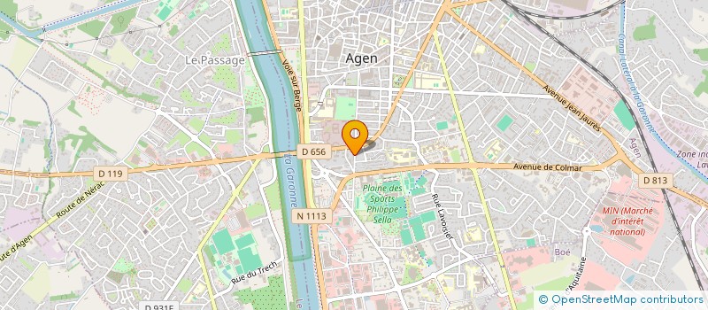 localisation de l'entreprise MONSIEUR CAMILLE RIFAUT à AGEN