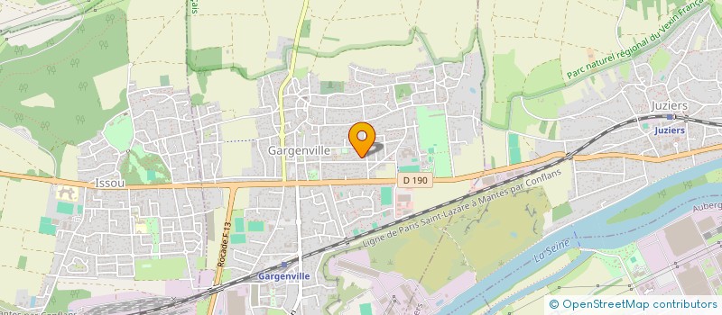 localisation de l'entreprise MONSIEUR CAMILLE RIOU  GARGENVILLE