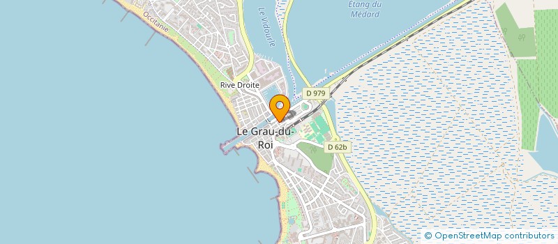 localisation de l'entreprise MONSIEUR CAMILLE RIQUELME  LE GRAU-DU-ROI