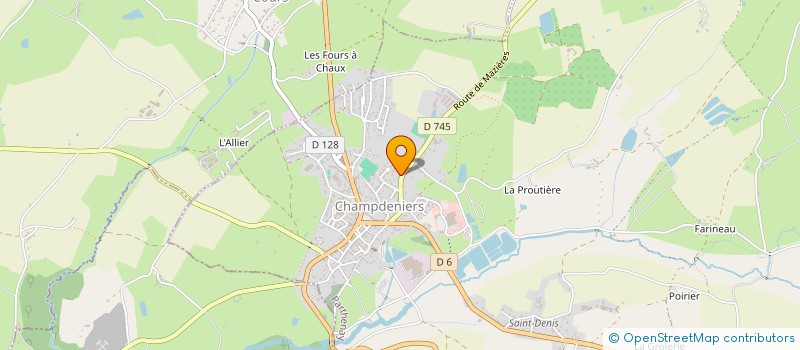 localisation de l'entreprise MONSIEUR CAMILLE RODRIGUEZ  CHAMPDENIERS