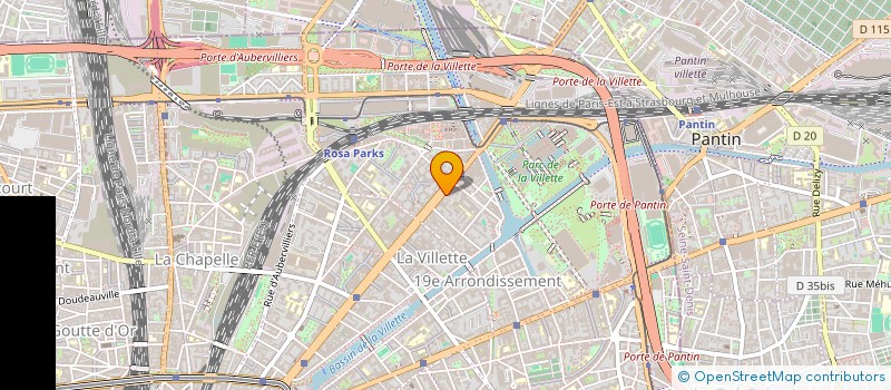 localisation de l'entreprise MONSIEUR CAMILLE ROSENBERG  PARIS