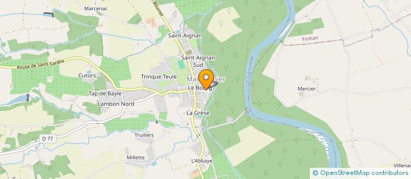 localisation de l'entreprise MONSIEUR CAMILLE ROUX  MAS-GRENIER