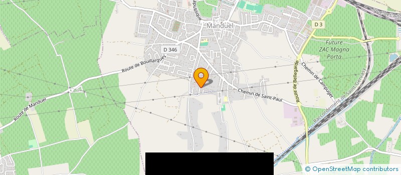 localisation de l'entreprise MONSIEUR CAMILLE SAMMUT  MANDUEL