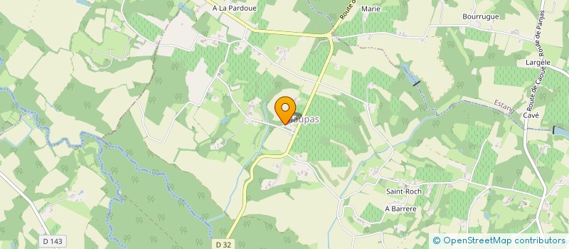 localisation de l'entreprise MONSIEUR CAMILLE SARRAUTE à LANNEMAIGNAN