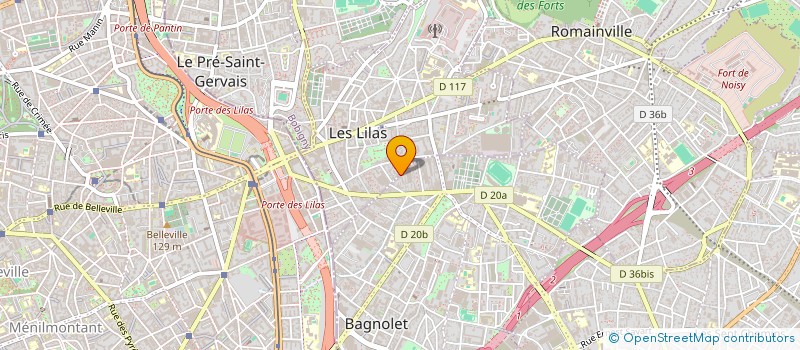 localisation de l'entreprise MONSIEUR CAMILLE SECHEPPET à BAGNOLET