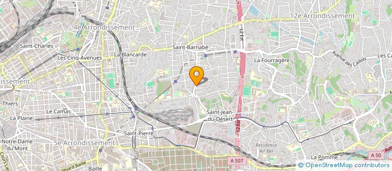 localisation de l'entreprise MONSIEUR CAMILLE SEGAUD à MARSEILLE