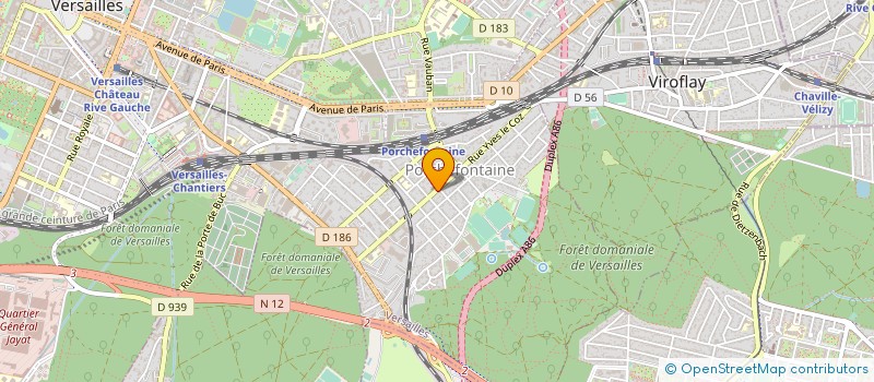 localisation de l'entreprise MONSIEUR CAMILLE SEGOUIN à VERSAILLES
