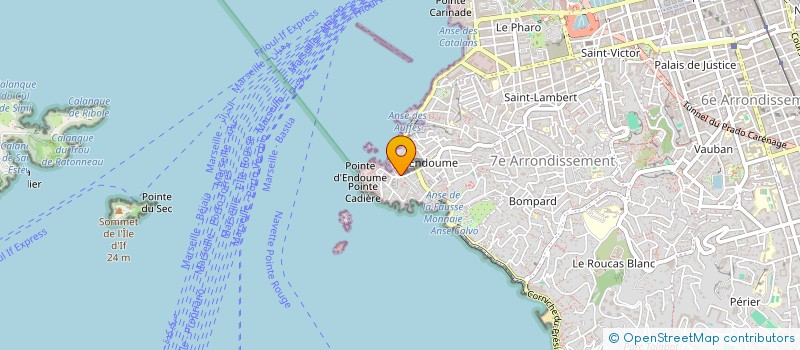 localisation de l'entreprise MONSIEUR CAMILLE SIFFREIN-BLANC  MARSEILLE