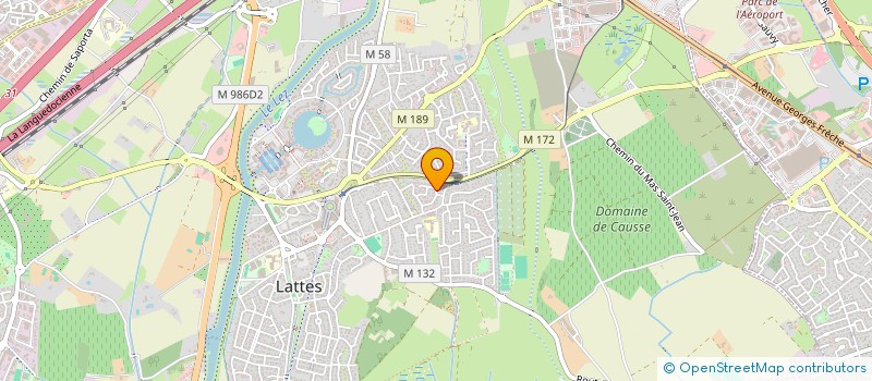 localisation de l'entreprise MONSIEUR CAMILLE SIGNORINO à LATTES