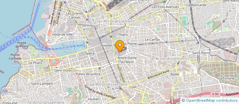 localisation de l'entreprise MONSIEUR CAMILLE SPADA à MARSEILLE