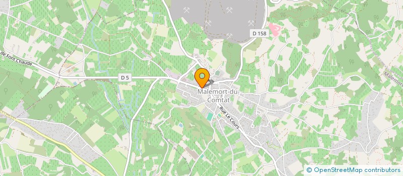 localisation de l'entreprise MONSIEUR CAMILLE SYLLA  MALEMORT-DU-COMTAT