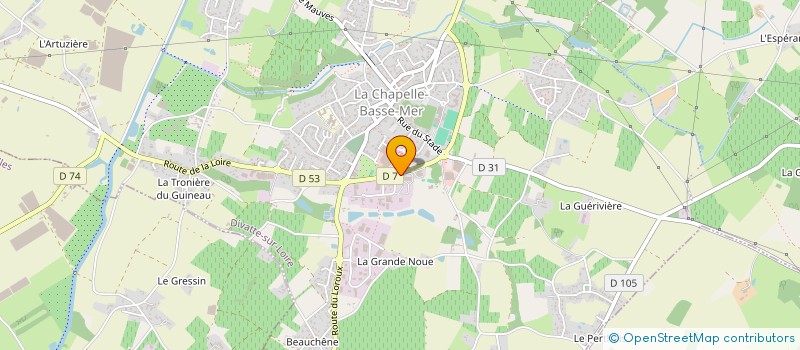 localisation de l'entreprise MONSIEUR CAMILLE TERRIEN  DIVATTE-SUR-LOIRE