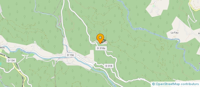 localisation de l'entreprise MONSIEUR CAMILLE TILLAULT  SENECHAS