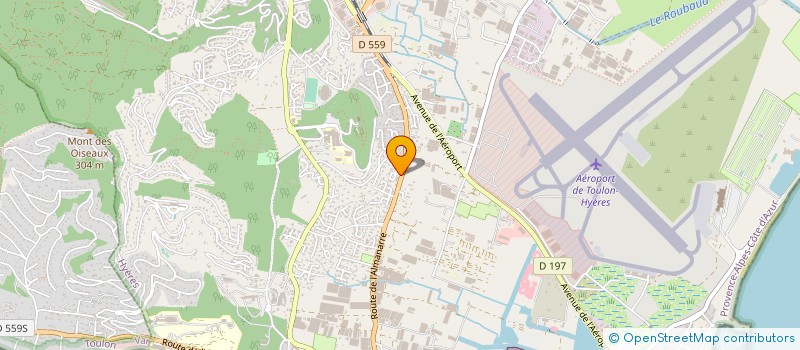 localisation de l'entreprise MONSIEUR CAMILLE TOSI à HYERES