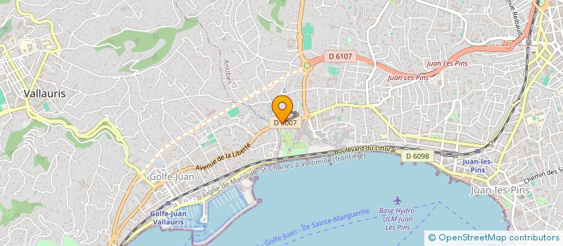 localisation de l'entreprise MONSIEUR CAMILLE TRIPODI à ANTIBES