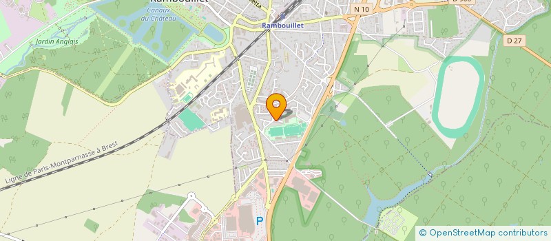 localisation de l'entreprise MONSIEUR CAMILLE TROTIGNON à RAMBOUILLET