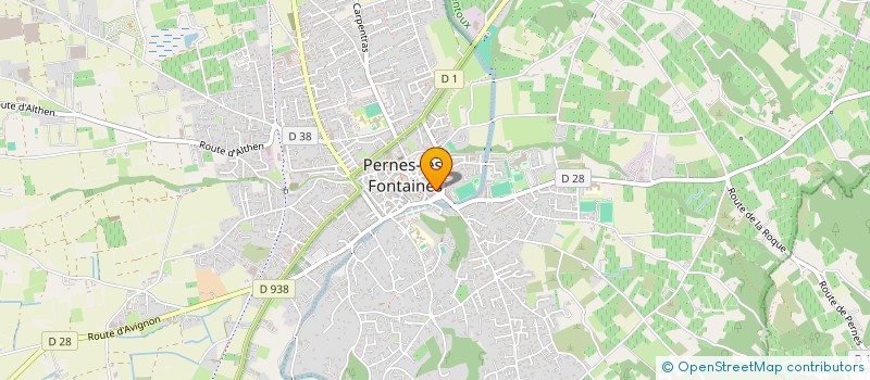 localisation de l'entreprise MONSIEUR CAMILLE VIDREQUIN  PERNES-LES-FONTAINES