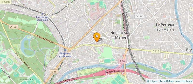 localisation de l'entreprise MONSIEUR CAMILLE VINET à NOGENT-SUR-MARNE