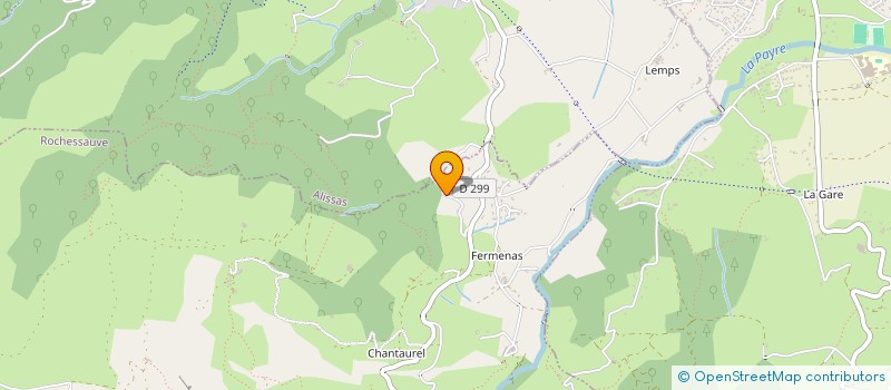 localisation de l'entreprise MONSIEUR CAMILLE VUAILLAT  PRIVAS