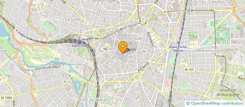 localisation de l'entreprise MONSIEUR CAMILLE WAGNER à DIJON