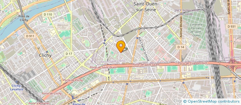 localisation de l'entreprise MONSIEUR CAMILO MONTES GUTIERREZ à SAINT-OUEN-SUR-SEINE
