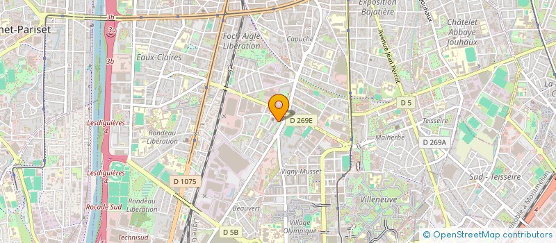 localisation de l'entreprise MONSIEUR CAMIS BOURI à GRENOBLE