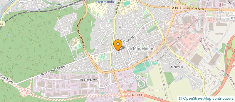 localisation de l'entreprise MONSIEUR CAMOS MENDY à EVREUX
