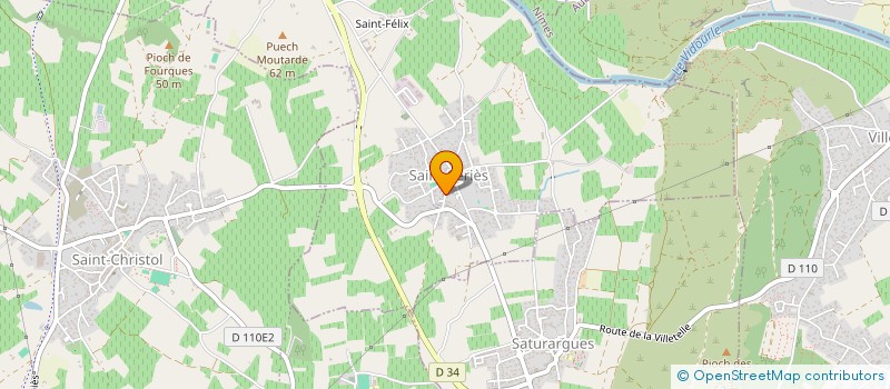 localisation de l'entreprise MONSIEUR CAMPBELL BOWIS  MARSILLARGUES