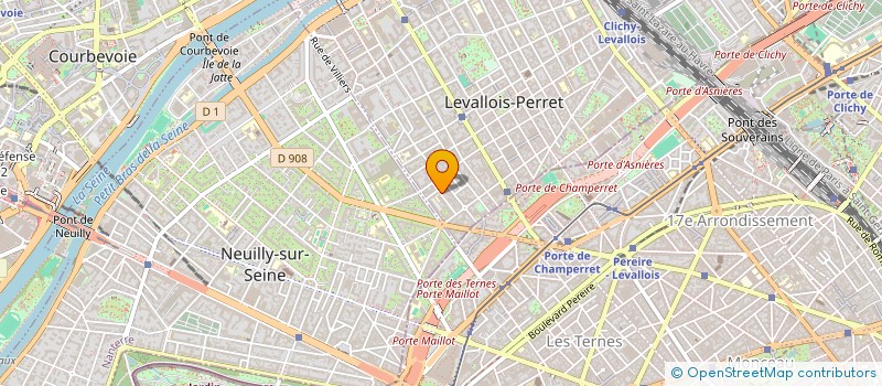 localisation de l'entreprise MONSIEUR CAMPOVERDE LEON HAROLD ANORESTE  LEVALLOIS-PERRET